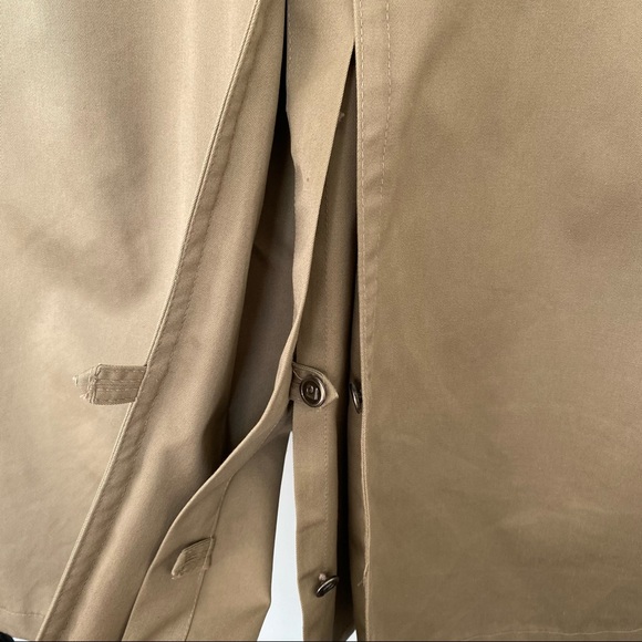 Pierre Cardin Cotton Trench Coat Rain Coat - Picture 8 of 12
